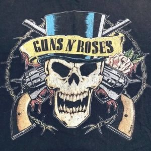 guns n' roses // skull tee tshirt XL
